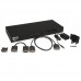 Tripp Lite 8-Port Rackmount USB / PS2 KVM Switch w/ On-Screen Display 1U - Conmutador KVM - 8 x KVM port(s) - 1 usuario local - montaje en rack