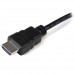 StarTech.com Cable Adaptador Externo Conversor Vídeo Audio HDMI a VGA - 1x HD15 Hembra - 1x HDMI Macho - 1x Mini Jack Hembra - 1920x1200 - Conversor de interfaz de vídeo - HDMI/VGA/audio - HDMI (M) a HD-15 (VGA), miniconector, Micro-USB tipo B (H) - 25 cm StarTech.com Cable Adaptador Externo Conversor Vídeo Audio HDMI a VGA - 1x HD15 Hembra - 1x HDMI Macho - 1x Mini Jack Hembra - 1920x1200 - Conversor de interfaz de vídeo - HDMI/VGA/audio - HDMI (M) a HD-15 (VGA), miniconector, Micro-USB tipo B (H) - 25 cm
