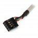 StarTech.com Adaptador Bahía Frontal 3.5in Pulgadas Conexión Header USB Lector para Tarjetas Memoria Flash SD CF SDHC XD M2 MS 22en1 - Lector de tarjetas - 22 en 1 - 3,5 pulgadas (Multiformato) - USB 2.0