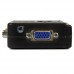 StarTech.com Juego Conmutador KVM 2 puertos todo incluido - USB - Audio y Vídeo VGA - 2x USB A Hembra - 2x Mini USB B Hembra - HD15 Macho - Conmutador KVM / audio - 2 x KVM / audio - 1 usuario local - sobremesa