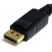 StarTech.com Adaptador Conversor de Vídeo DisplayPort DP a VGA - Cable Convertidor Activo - Hembra VGA - Macho DP - Hasta 1920x1200 - Adaptador de pantalla - DisplayPort (M) a HD-15 (VGA) (H) - 27.94 cm - trabado - negro - para P/N: DK30C2DAGPD, MST14DP12