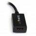 StarTech.com Adaptador Conversor de Video DisplayPort a HDMI Cable Convertidor DP Pasivo Hembra HDMI Macho DP 1920x1200 - Adaptador de vídeo - DisplayPort / HDMI - DisplayPort (M) a HDMI (H) - 26.5 cm - para P/N: DK30CH2DEP, DK30CH2DEPUE, DK30CH2DPPDU, DK