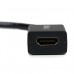 StarTech.com Adaptador Conversor de Video DisplayPort a HDMI Cable Convertidor DP Pasivo Hembra HDMI Macho DP 1920x1200 - Adaptador de vídeo - DisplayPort / HDMI - DisplayPort (M) a HDMI (H) - 26.5 cm - para P/N: DK30CH2DEP, DK30CH2DEPUE, DK30CH2DPPDU, DK