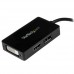 StarTech.com Adaptador de Vídeo Externo Mini DisplayPort a DVI HDMI y DP Triple Head - Conversor MiniDP Macho DVI DP y HDMI Hembra - Adaptador de vídeo - DisplayPort / HDMI / DVI - Mini DisplayPort (M) a DVI-D, HDMI, DisplayPort (H) - 15 cm - negro StarTech.com Adaptador de Vídeo Externo Mini DisplayPort a DVI HDMI y DP Triple Head - Conversor MiniDP Macho DVI DP y HDMI Hembra - Adaptador de vídeo - DisplayPort / HDMI / DVI - Mini DisplayPort (M) a DVI-D, HDMI, DisplayPort (H) - 15 cm - negro