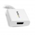 ADAPTADOR DE VIDEO MINI DISPLAYPORT® A HDMI® - CABLE CONVERTIDOR - HEMBRA HDMI - MACHO MINI DP - 1920X1200 - PASIVO - BLANCO - STARTECH.COM MOD. MDP2HDW ADAPTADOR DE VIDEO MINI DISPLAYPORT® A HDMI® - CABLE CONVERTIDOR - HEMBRA HDMI - MACHO MINI DP - 1920X1200 - PASIVO - BLANCO - STARTECH.COM MOD. MDP2HDW