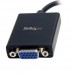 StarTech.com Adaptador Conversor de Vídeo Mini DisplayPort a VGA - Cable Convertidor Activo - Hembra VGA HD15 - Macho Mini DP - 1920x1200 - Adaptador de vídeo - Mini DisplayPort (M) a HD-15 (VGA) (H) - DisplayPort 1.2 - 13 cm - activo - negro - para P/N: 