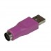 StarTech.com Adaptador Conversor PS/2 MiniDIN a USB para Teclado - PS/2 Hembra - USB A Macho - Adaptador para teclado - PS/2 (H) a USB (M)