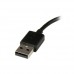 StarTech.com Adaptador USB 2.0 de Red Fast Ethernet 10/100 Mbps - NIC Externo RJ45 - Adaptador de red - USB 2.0 - 10/100 Ethernet - negro