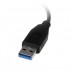 StarTech.com Adaptador Tarjeta de Red Externa NIC USB 3.0 a 1Gbps Gigabit Ethernet 1 Puerto - 1x RJ45 Hembra - 1x USBA - Adaptador de red - USB 3.0 - Gigabit Ethernet - negro