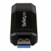 StarTech.com Adaptador Tarjeta de Red Externa NIC USB 3.0 a 1Gbps Gigabit Ethernet 1 Puerto - 1x RJ45 Hembra - 1x USBA - Adaptador de red - USB 3.0 - Gigabit Ethernet - negro