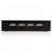 StarTech.com 4 Port Compact Black USB 2.0 Hub - Bus-powered or with Included Power Adapter - Portable Mac/PC laptop hub (ST4202USB) - Hub - 4 x USB 2.0 - sobremesa - para P/N: FCREADMICRO3, MSDREADU2OTG, SVA5H2NEUA, USB2HAB30AC, USB2HAB50AC, USB2HABM6RA StarTech.com 4 Port Compact Black USB 2.0 Hub - Bus-powered or with Included Power Adapter - Portable Mac/PC laptop hub (ST4202USB) - Hub - 4 x USB 2.0 - sobremesa - para P/N: FCREADMICRO3, MSDREADU2OTG, SVA5H2NEUA, USB2HAB30AC, USB2HAB50AC, USB2HABM6RA