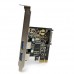 StarTech.com Adaptador Tarjeta Controladora PCI Express PCI-E 2 Puertos USB 3.0 Externos con Alimentación SATA - 2x USB A - Hub Interno - Adaptador USB - PCIe - USB 3.0 x 2 - para P/N: S3510SMU33, USB3S2ESATA3