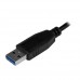 StarTech.com Adaptador Concentrador Hub Ladrón USB 3.0 Super Speed 4 Puertos Salidas Portátil para Laptop Ordenador - Negro - Hub - 4 x SuperSpeed USB 3.0 - sobremesa - para P/N: FCREADMICRO3, MSDREADU3CA, USB3S2ESATA3 StarTech.com Adaptador Concentrador Hub Ladrón USB 3.0 Super Speed 4 Puertos Salidas Portátil para Laptop Ordenador - Negro - Hub - 4 x SuperSpeed USB 3.0 - sobremesa - para P/N: FCREADMICRO3, MSDREADU3CA, USB3S2ESATA3