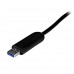 StarTech.com Adaptador Concentrador Hub Ladrón USB 3.0 Super Speed 4 Puertos Salidas Portátil para Laptop Ordenador - Negro - Hub - 4 x SuperSpeed USB 3.0 - sobremesa - para P/N: FCREADMICRO3, MSDREADU3CA