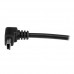 StarTech.com Cable Adaptador 1m USB A Macho a Mini USB B Macho Acodado en Ángulo hacia Arriba - Negro - Cable USB - USB (M) a mini USB tipo B (M) - 1 m - conector de 90° - negro