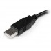 StarTech.com Cable de 0,15m de Extensión Alargador USB 2.0 de alta velocidad Hi Speed - Macho a Hembra USB A - Extensor - Negro - Cable alargador USB - USB (M) a USB (H) - USB 2.0 - 15 cm - negro - para P/N: 35FCREADBU3, MSDREADU2OTG, SU2DUPERA11, USB56KE