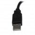 StarTech.com Cable de 0,15m de Extensión Alargador USB 2.0 de alta velocidad Hi Speed - Macho a Hembra USB A - Extensor - Negro - Cable alargador USB - USB (M) a USB (H) - USB 2.0 - 15 cm - negro - para P/N: 35FCREADBU3, MSDREADU2OTG, SU2DUPERA11, USB56KE