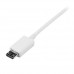 StarTech.com Cable Adaptador 2m USB A Macho a Micro USB B Macho para Teléfono Móvil Smartphone Datos Carga - Blanco - Cable USB - Micro-USB tipo B (M) a USB (M) - USB 2.0 - 2 m - moldeado - blanco - para P/N: USBEXTPAA1MW, USBEXTPAA2MW, USBEXTPAA3MW, USBP