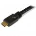 StarTech.com 25 ft High Speed HDMI Cable - Ultra HD 4k x 2k HDMI Cable - HDMI to HDMI M/M - 25ft HDMI 1.4 Cable - Audio/Video Gold-Plated (HDMM25) - Cable HDMI - HDMI (M) a HDMI (M) - 7.6 m - blindado - negro - para P/N: BNDDKTCHVPRS, CDP2HDFC, CDPVDHDMDP