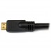 StarTech.com 25 ft High Speed HDMI Cable - Ultra HD 4k x 2k HDMI Cable - HDMI to HDMI M/M - 25ft HDMI 1.4 Cable - Audio/Video Gold-Plated (HDMM25) - Cable HDMI - HDMI (M) a HDMI (M) - 7.6 m - blindado - negro - para P/N: BNDDKTCHVPRS, CDP2HDFC, CDPVDHDMDP