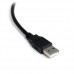 StarTech.com Cable de 1,8m USB a Puerto Serie Serial RS232 con Retención del Puerto de Asignación COM - 1x DB9 Macho - 1x USB A Macho - Adaptador serie - USB - RS-232 - negro StarTech.com Cable de 1,8m USB a Puerto Serie Serial RS232 con Retención del Puerto de Asignación COM - 1x DB9 Macho - 1x USB A Macho - Adaptador serie - USB - RS-232 - negro