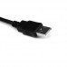 StarTech.com Cable de 0,3m USB a Puerto Serie Serial RS232 con Retención del Puerto de Asignación COM - 1x DB9 Macho - 1x USB A Macho - Adaptador serie - USB - RS-232 - negro