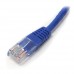 StarTech.com Cat5e Ethernet Cable - 10 ft - Blue - Patch Cable - Molded Cat5e Cable - Network Cable - Ethernet Cord - Cat 5e Cable - 10ft (M45PATCH10BL) - Cable de interconexión - RJ-45 (M) a RJ-45 (M) - 3 m - UTP - CAT 5e - moldeado - azul - para P/N: EO StarTech.com Cat5e Ethernet Cable - 10 ft - Blue - Patch Cable - Molded Cat5e Cable - Network Cable - Ethernet Cord - Cat 5e Cable - 10ft (M45PATCH10BL) - Cable de interconexión - RJ-45 (M) a RJ-45 (M) - 3 m - UTP - CAT 5e - moldeado - azul - para P/N: EO