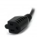 StarTech.com Cable de alimentación (30 cm) para ordenador - IEC 320 EN 60320 C14 a NEMA 5-15R - Cable alargador de alimentación - NEMA 5-15 (H) a IEC 60320 C14 - 30 cm - negro - para P/N: PS2POWER230