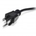 StarTech.com 25 ft Standard Computer Power Cord - NEMA5-15P to C13 - Cable de alimentación - IEC 60320 C13 a NEMA 5-15 (M) - 7.6 m - negro - para P/N: MOD4POWERNA StarTech.com 25 ft Standard Computer Power Cord - NEMA5-15P to C13 - Cable de alimentación - IEC 60320 C13 a NEMA 5-15 (M) - 7.6 m - negro - para P/N: MOD4POWERNA
