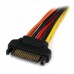 StarTech.com Cable 0,15m Adaptador Bifurcador Divisor Splitter Alimentación Corriente SATA Latch Cierre Pestillo - 2x Hembra - 1x Macho - Separador de alimentación - alimentación SATA (M) a alimentación SATA (H) - 15.24 cm - trabado - para P/N: HSB13SATSA StarTech.com Cable 0,15m Adaptador Bifurcador Divisor Splitter Alimentación Corriente SATA Latch Cierre Pestillo - 2x Hembra - 1x Macho - Separador de alimentación - alimentación SATA (M) a alimentación SATA (H) - 15.24 cm - trabado - para P/N: HSB13SATSA