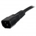 StarTech.com Cable 1,8m 14 AWG Adaptador Jumper Bridge IEC C14 a IEC C15 para Servidor UPS - Cable de alimentación - IEC 60320 C14 a IEC 60320 C15 - CA 250 V - 1.8 m - moldeado - negro