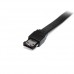 StarTech.com Cable eSATA Blindado de 91cm - Macho a Macho - Negro - Cable eSATA - Serial ATA 150 - eSATA (M) a eSATA (M) - 91 cm - negro - para P/N: PEXUSB311A1E, S351BMU33ET, S351BMU33ETG, SDOCKU313E, SDOCKU33EF, TB2DOCK4K2DP