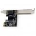 StarTech.com Adaptador Tarjeta de Red NIC PCI Express PCI-e de 1 Puerto Gigabit Ethernet - 1x RJ45 Hembra - Perfil Doble - Adaptador de red - PCIe perfil bajo - Gigabit Ethernet - para P/N: ET91000SM10, ET91000SM20 StarTech.com Adaptador Tarjeta de Red NIC PCI Express PCI-e de 1 Puerto Gigabit Ethernet - 1x RJ45 Hembra - Perfil Doble - Adaptador de red - PCIe perfil bajo - Gigabit Ethernet - para P/N: ET91000SM10, ET91000SM20