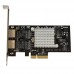 StarTech.com Dual Port PCI Express (PCIe x4) Gigabit Ethernet Server Adapter - 2 Port Network Card - Intel i350 NIC - GbE Network Card (ST2000SPEXI) - Adaptador de red - PCIe 2.1 x4 - Gigabit Ethernet x 2