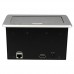 StarTech.com Caja de Conectividad para Mesa de Juntas - Módulo de Conexiones con Salida HDMI VGA y Mini DisplayPort con Puerto Carga USB - Placa de montaje - HD-15, RCA X 2, RJ-45, mini-conexión telefónica estéreo 3,5 mm, RCA, HDMI, USB Type A, mini-Displ