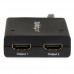 StarTech.com Multiplicador de Vídeo HDMI de 2 Puertos - Splitter HDMI 4k 30Hz de 2x1 Alimentado por USB o Adaptador de Alimentación - Separador de vídeo/audio - 2 x HDMI - sobremesa - para P/N: ST121SHD50, SVA5M3NEUA StarTech.com Multiplicador de Vídeo HDMI de 2 Puertos - Splitter HDMI 4k 30Hz de 2x1 Alimentado por USB o Adaptador de Alimentación - Separador de vídeo/audio - 2 x HDMI - sobremesa - para P/N: ST121SHD50, SVA5M3NEUA