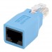 StarTech.com Adaptador Rollover/Consola Cisco para Cable RJ45 Ethernet M/H - Cable de adaptador de red - RJ-45 (M) a RJ-45 (H) - azul StarTech.com Adaptador Rollover/Consola Cisco para Cable RJ45 Ethernet M/H - Cable de adaptador de red - RJ-45 (M) a RJ-45 (H) - azul