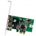 StarTech.com Adaptador Tarjeta FireWire PCI-Express PCI-e 1394b 1394a - 1x FireWire 400 6 pines Hembra - 2x FireWire 800 9 pines Hembra - Adaptador para FireWire - PCIe - FireWire 800 - 2 puertos + 1 x FireWire - para P/N: BNDTB10GI, BNDTB210GSFP, BNDTB31