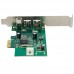 StarTech.com Adaptador Tarjeta FireWire PCI-Express PCI-e 1394b 1394a - 1x FireWire 400 6 pines Hembra - 2x FireWire 800 9 pines Hembra - Adaptador para FireWire - PCIe - FireWire 800 - 2 puertos + 1 x FireWire - para P/N: BNDTB10GI, BNDTB210GSFP, BNDTB31