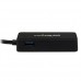 StarTech.com Adaptador Tarjeta de Red NIC Externa USB 3.0 1 Puerto Gigabit Ethernet RJ45 y 1 Puerto USB Super Speed - Cable - Negro - Adaptador de red - USB 3.0 - Gigabit Ethernet - negro - para P/N: TB33A1C