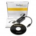 StarTech.com Adaptador Tarjeta de Red NIC Externa USB 3.0 1 Puerto Gigabit Ethernet RJ45 y 1 Puerto USB Super Speed - Cable - Negro - Adaptador de red - USB 3.0 - Gigabit Ethernet - negro - para P/N: TB33A1C