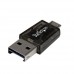 StarTech.com Lector de Tarjetas Adaptador Micro SD a Micro USB OTG para Dispositivos Android - Lector de tarjetas (miniSD, microSD) - USB 2.0