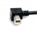 StarTech.com Cable USB 91cm para Impresora Acodado en Ángulo - 1x USB A Macho - 1x USB B Macho - Adaptador Negro - Cable USB - USB (M) a USB Tipo B (M) - USB 2.0 - 91 cm - conector de 90°, moldeado - negro - para P/N: ICUSB23208FD, ICUSB23216FD, ICUSB232D
