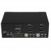 StarTech.com Conmutador Switch KVM - 2 puertos USB 2.0 - Audio Vídeo DisplayPort 2 Monitores - Conmutador KVM / audio - 2 x KVM / audio - 1 usuario local - sobremesa - para P/N: IM12D1500P, SVA12M2NEUA, SVA12M5NA