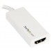 StarTech.com Adaptador Gráfico USB-C a HDMI - Conversor de Vídeo USB 3.1 Type-C a HDMI - Blanco - Adaptador de vídeo externo - USB-C - HDMI - blanco - para P/N: TB3DK2DPPD, TB3DK2DPPDUE, TB3DK2DPW, TB3DK2DPWUE, TB3DKDPMAW, TB3DKDPMAWUE StarTech.com Adaptador Gráfico USB-C a HDMI - Conversor de Vídeo USB 3.1 Type-C a HDMI - Blanco - Adaptador de vídeo externo - USB-C - HDMI - blanco - para P/N: TB3DK2DPPD, TB3DK2DPPDUE, TB3DK2DPW, TB3DK2DPWUE, TB3DKDPMAW, TB3DKDPMAWUE