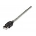 CABLE USB MANHATTAN V2.0 EXTENSION ACTIVA 4.9 M DE ALTA VELOCIDAD ENCADENABLE 15 MTS