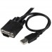 StarTech.com Switch Conmutador KVM de Cable con 2 Puertos VGA USB Alimentado por USB con Interruptor Remoto - Conmutador KVM - 2 x KVM port(s) - 1 usuario local - sobremesa