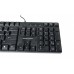 TECLADO ALAMBRICO RESISTENTE A SALPICADURAS Y DERRAMES TECLAS DE MEMBRANA CONECTOR USB PERFECT CHOICE - NEGRO TECLADO ALAMBRICO RESISTENTE A SALPICADURAS Y DERRAMES TECLAS DE MEMBRANA CONECTOR USB PERFECT CHOICE - NEGRO