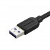 Cable USB StarTech.com - 0, 5 m, USB A, Micro-USB B, Macho/Macho, Negro