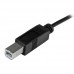 StarTech.com Cable USB Type-C de 1m - USB 2.0 Tipo B a USB-C - Cable USB - USB-C (M) a USB Tipo B (M) - USB 2.0 - 1 m - negro - para P/N: HB30A3A1CFB, HB30A3A1CSFS, HB30C3A1CFB, HB30C3A1CFS